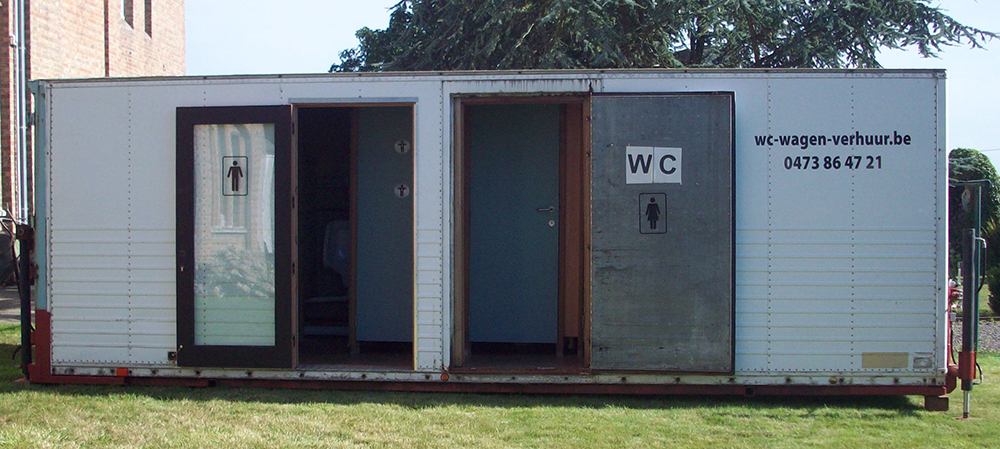 kleine WC wagen